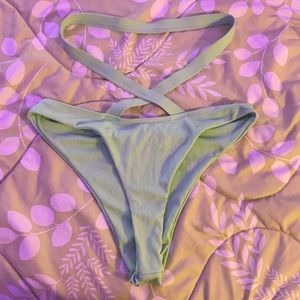 two piece bathing suit